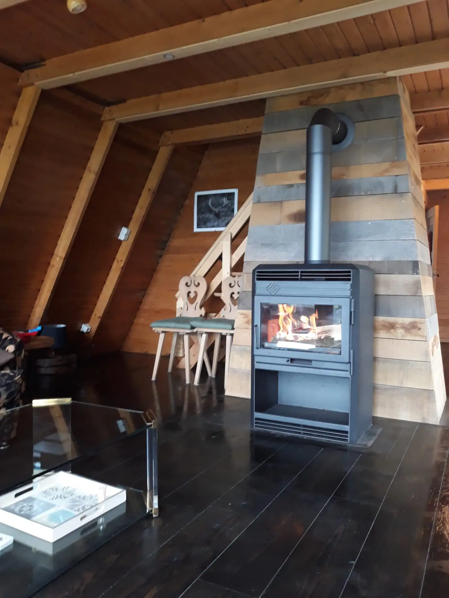 Cottage for 5 people in La Roche-en-Ardenne Le Chalet Pointu du Bout du Monde